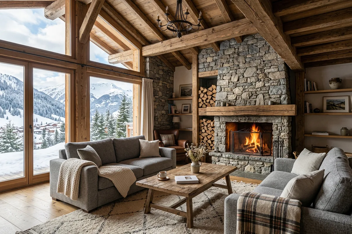 Chalet d'exception parfaitement préparé pour la location saisonnière par notre conciergerie à Val-d'Isère.